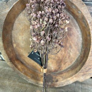 Kunstbundel Ilex Serrata licht bruin
