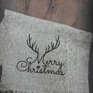 Shabby doek Merry Christmas
