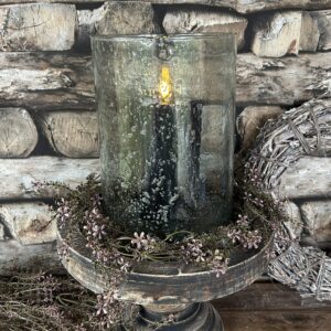 Bubbel windlicht Ø15xH22