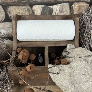 Gruttersbak met keukenrolhouder