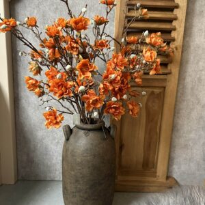 Azalea Stem Orange 83cm