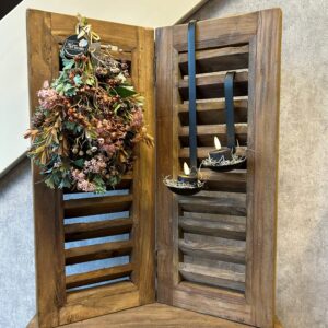 Louvre luik dubbel recht