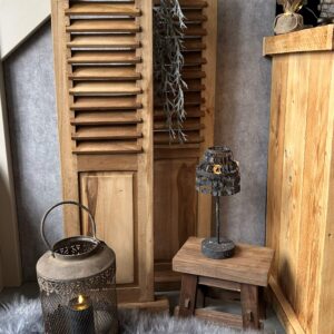 Louvre luik op voet H114cm