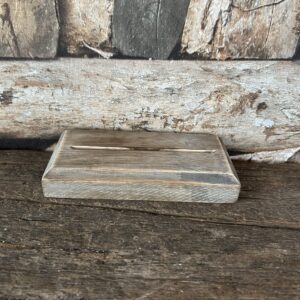 Houder glasplaat hout