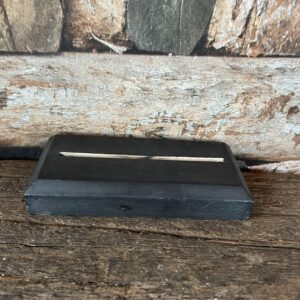 Houder glasplaat hout zwart