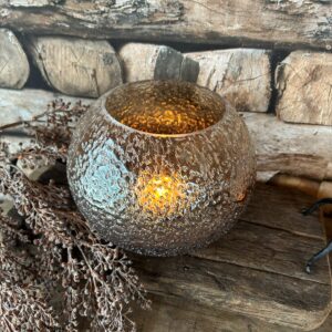 Windlicht Jasmine XL brons