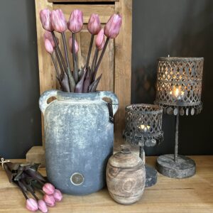 Kunst tulpen roze 47cm