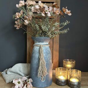 Jar with Rope Ancient Clay Ø16xH35