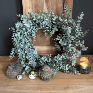 Kunst krans eucalyptus