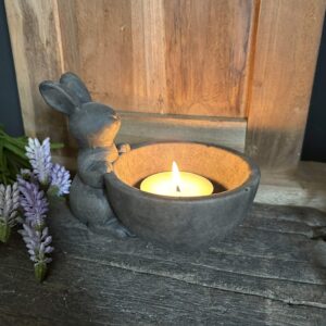 Tealightcup Hare Surprise Majestic Brown
