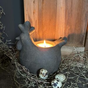 Tealightcup Chicken Majestic Brown Ø17xH18