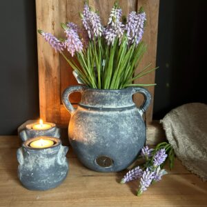 Jug Allure Two Ears Ancient Clay Ø16xH18