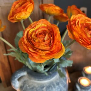 Ranunculus Spring Orange 42cm