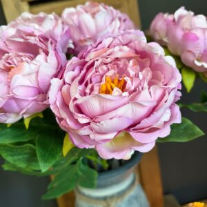 Peony Ant. Pink 61cm